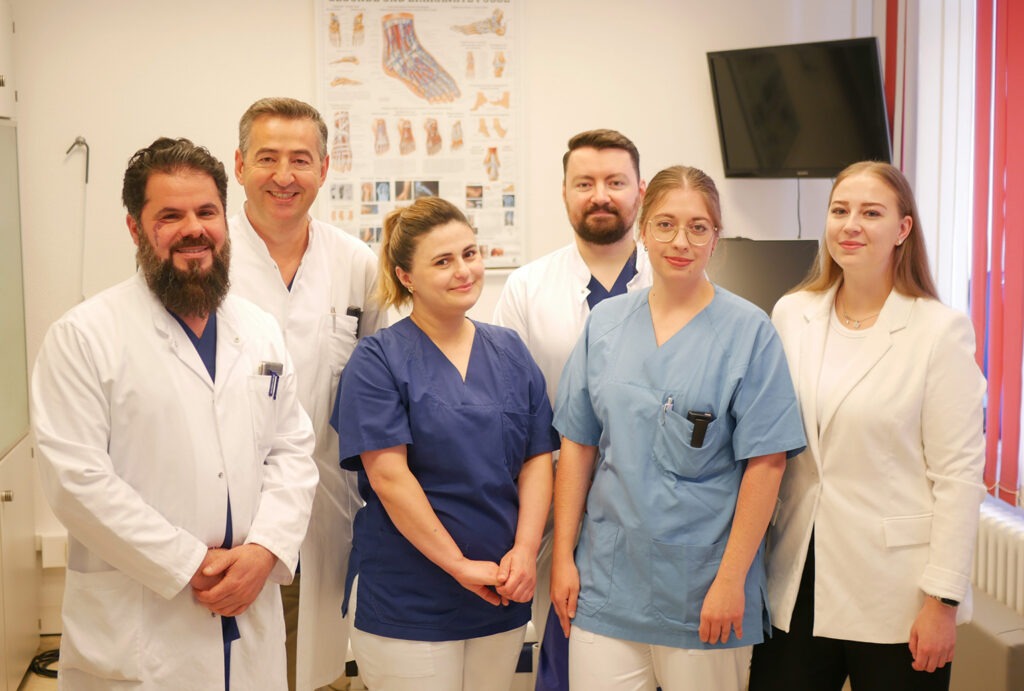 Teamfoto der Klinik für Gefäßchirurgie