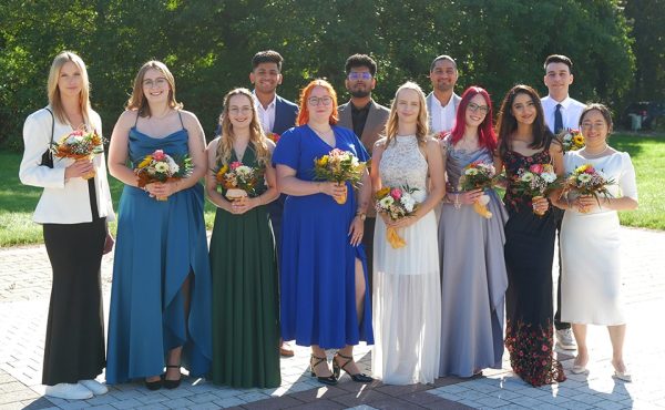 Gruppenfoto der Examensschüler